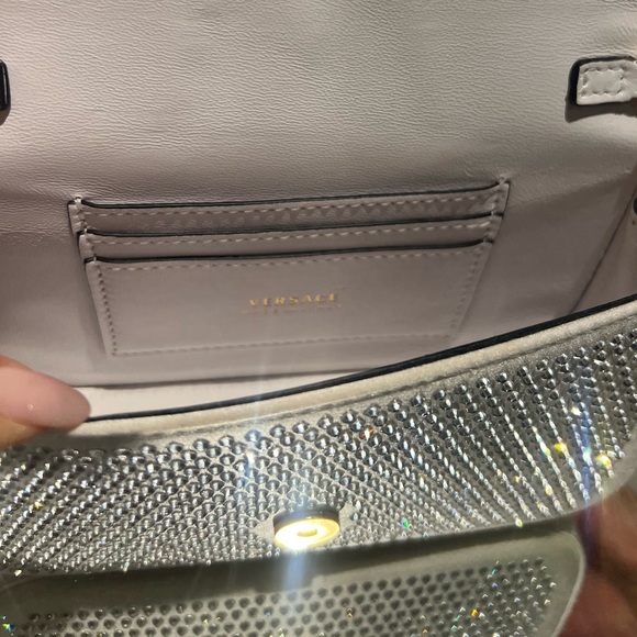 ‼️SOLD‼️ Authentic Versace Virtus crystal crossbody bag - Picture 6 of 6